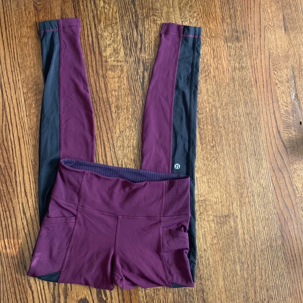 Lululemon leggings with pockets